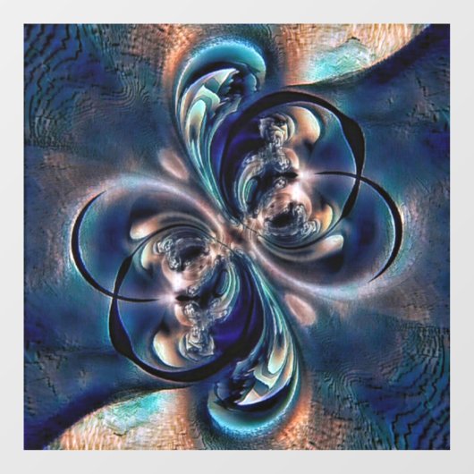 Konzept Fensteraufkleber (Blatt)