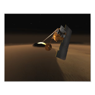 Konzept für das Scout von Vulkanemissionen in Mars Fotodruck