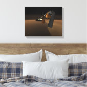 Konzept für das Scout von Vulkanemissionen in Mars Leinwanddruck (Insitu (Schlafzimmer))