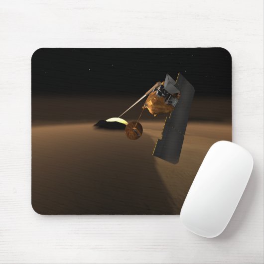 Konzept für das Scout von Vulkanemissionen in Mars Mousepad (Mit Mouse)