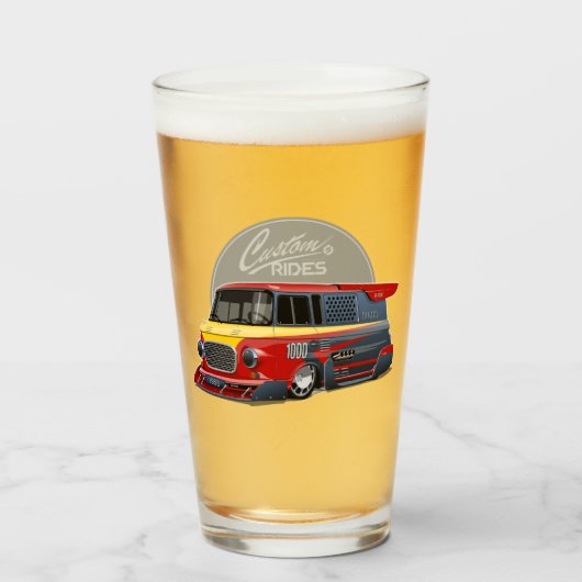 Konzept für den Retrowagen Glas (Vorne (Gefüllt))