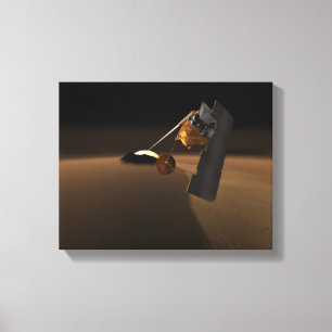 Konzept für Mars-vulkanischen Leinwanddruck