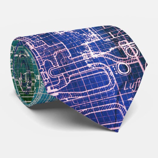 Konzept für Techniker Krawatte (Gerollt)