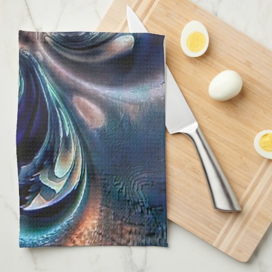 Konzept Geschirrtuch (Viertel Falte)