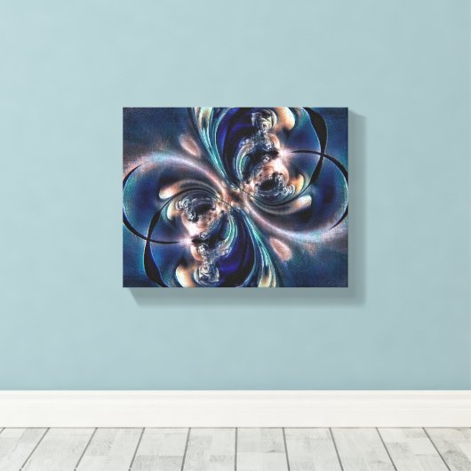 Konzept Leinwanddruck (Insitu (Holzboden))