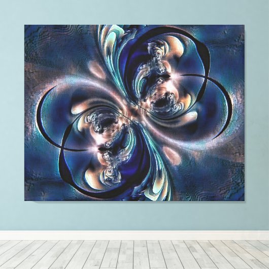 Konzept Leinwanddruck (Insitu (Holzboden))