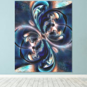 Konzept Leinwanddruck (Insitu (Holzboden))