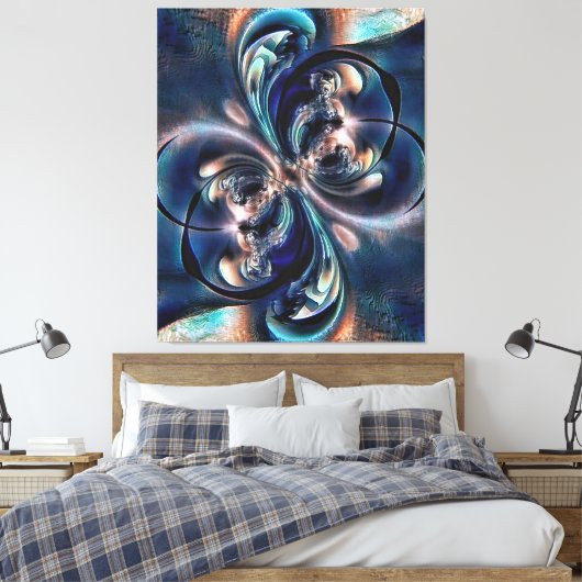 Konzept Leinwanddruck (Insitu (Schlafzimmer))