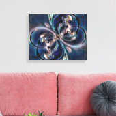 Konzept Leinwanddruck (Insitu (Wohnzimmer))