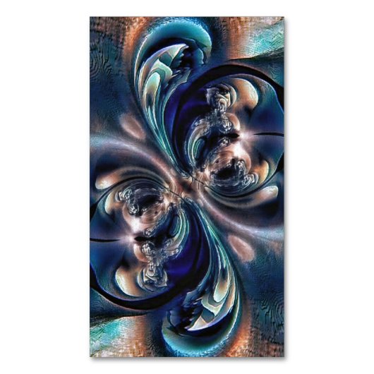 Konzept Magnetische Visitenkarte (Vorderseite Vertikal)