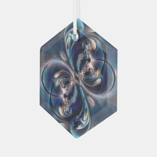 Konzept Ornament Aus Glas (Vorderseite Links)