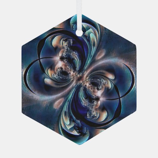 Konzept Ornament Aus Glas (Rückseite)