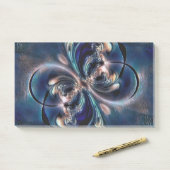 Konzept Post-it Klebezettel (Auf Schreibtisch)