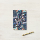 Konzept Post-it Klebezettel (Auf Schreibtisch)