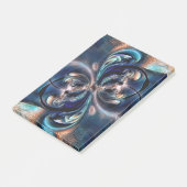 Konzept Post-it Klebezettel (angewinkelt)