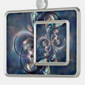 Konzept Rahmen-Ornament Silber (Links)