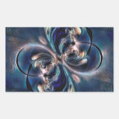 Konzept Rechteckiger Aufkleber (Vorderseite)