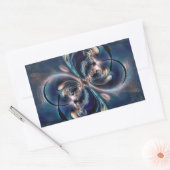 Konzept Rechteckiger Aufkleber (Umschlag)