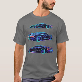 Konzept-Sport-Supercar-Rennwagen Guyeen Futuristis T-Shirt