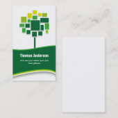 Konzept-Visitenkarte Visitenkarte (Vorne/Hinten)