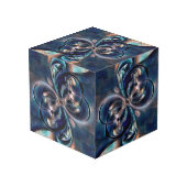 Konzept Würfel (Rückseite Schrägansicht)