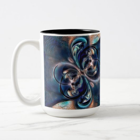 Konzept Zweifarbige Tasse (Links)