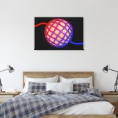 Konzeptbild von Alveolus Leinwanddruck (Insitu (Schlafzimmer))