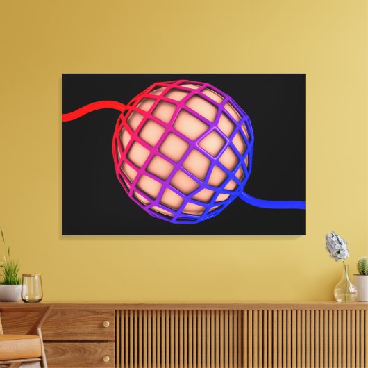 Konzeptbild von Alveolus Leinwanddruck (Insitu (Wohnzimmer))