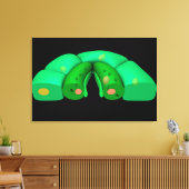 Konzeptbild von Stomata 2 Leinwanddruck (Insitu (Wohnzimmer))