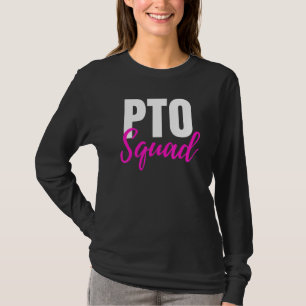 Konzepte der Pto-Squad-Eltern-Lehrer-Organisation T-Shirt