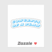 Konzepte eines Plans Aufkleber (Blatt)