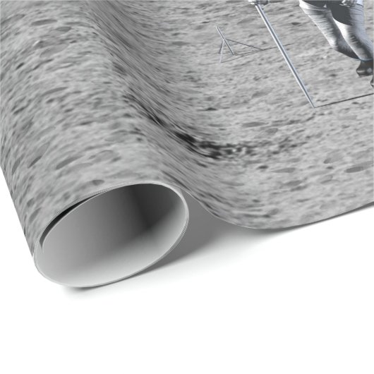 Konzeption Art von Altair Lunar Lander und Astrona Geschenkpapier (Rolleneckpunkt)