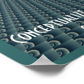 Konzeption des kreativen Denkens Poster (Ecke)