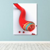 Konzeption eines Blutschiffes Leinwanddruck (Insitu (Holzboden))