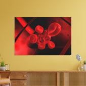 Konzeption eines Blutschiffes Leinwanddruck (Insitu (Wohnzimmer))