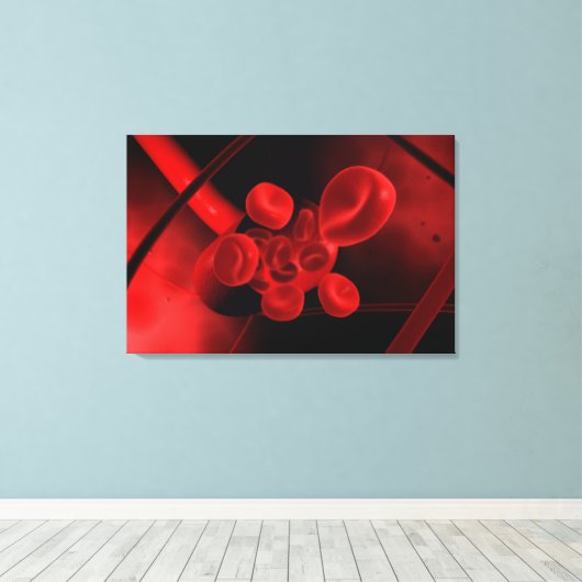 Konzeption eines Blutschiffes Leinwanddruck (Insitu (Holzboden))