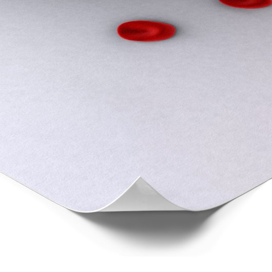 Konzeption eines Blutschiffes Poster (Ecke)