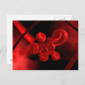 Konzeption eines Blutschiffes Postkarte (Vorne/Hinten)