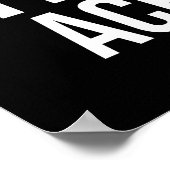 Konzeption, Glauben, Erfolge - Erfolg Motivierend Poster (Ecke)