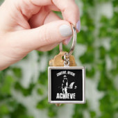 Konzeption, Glauben, Erzielen - Motivierend Umsetz Schlüsselanhänger (Hand)