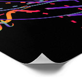 Konzeption künstlicher Intelligenz und virtueller Poster (Ecke)