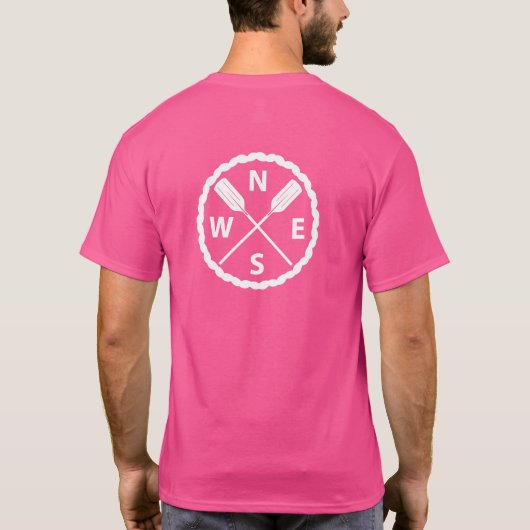 Konzeption von Paddle Explorer - T - Shirt (Rückseite)