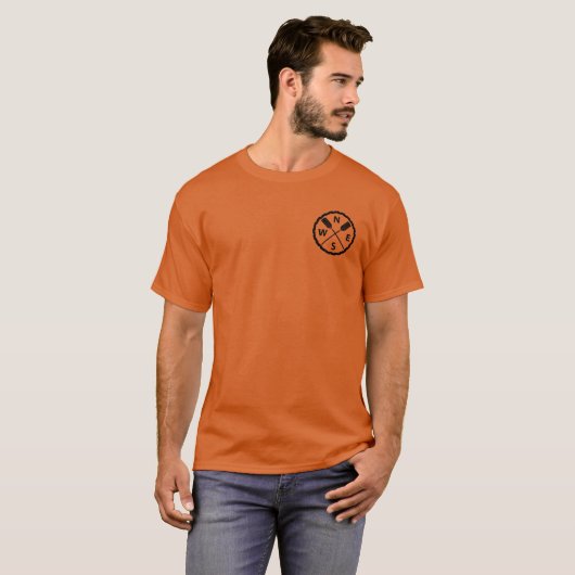 Konzeption von Paddle Explorer - T - Shirt (Vorne ganz)