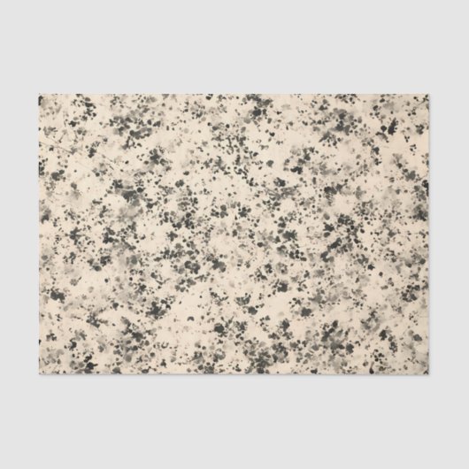 Konzeptionelle abstrakte Kunst: Rorschach-Feld-Tin Seidenpapier (Vorderseite)