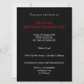 Konzeptionelle Alien UFO Überraschung Party Einlad Einladung (Rückseite)