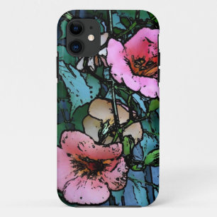 konzeptionelle hübsche rosa Blume abstrakter Stil Case-Mate iPhone Hülle