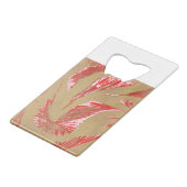 Konzeptionelles Wing Design Geldbeutel Flaschenöffner (Rückseite Schrägansicht)