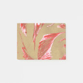 Konzeptionelles Wing Design Post-it Klebezettel (Vorderseite)