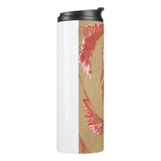 Konzeptionelles Wing Design Thermosbecher (Nach links gedreht)