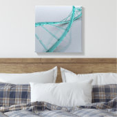 Konzeptuelles Bild der DNA 3 Leinwanddruck (Insitu (Schlafzimmer))